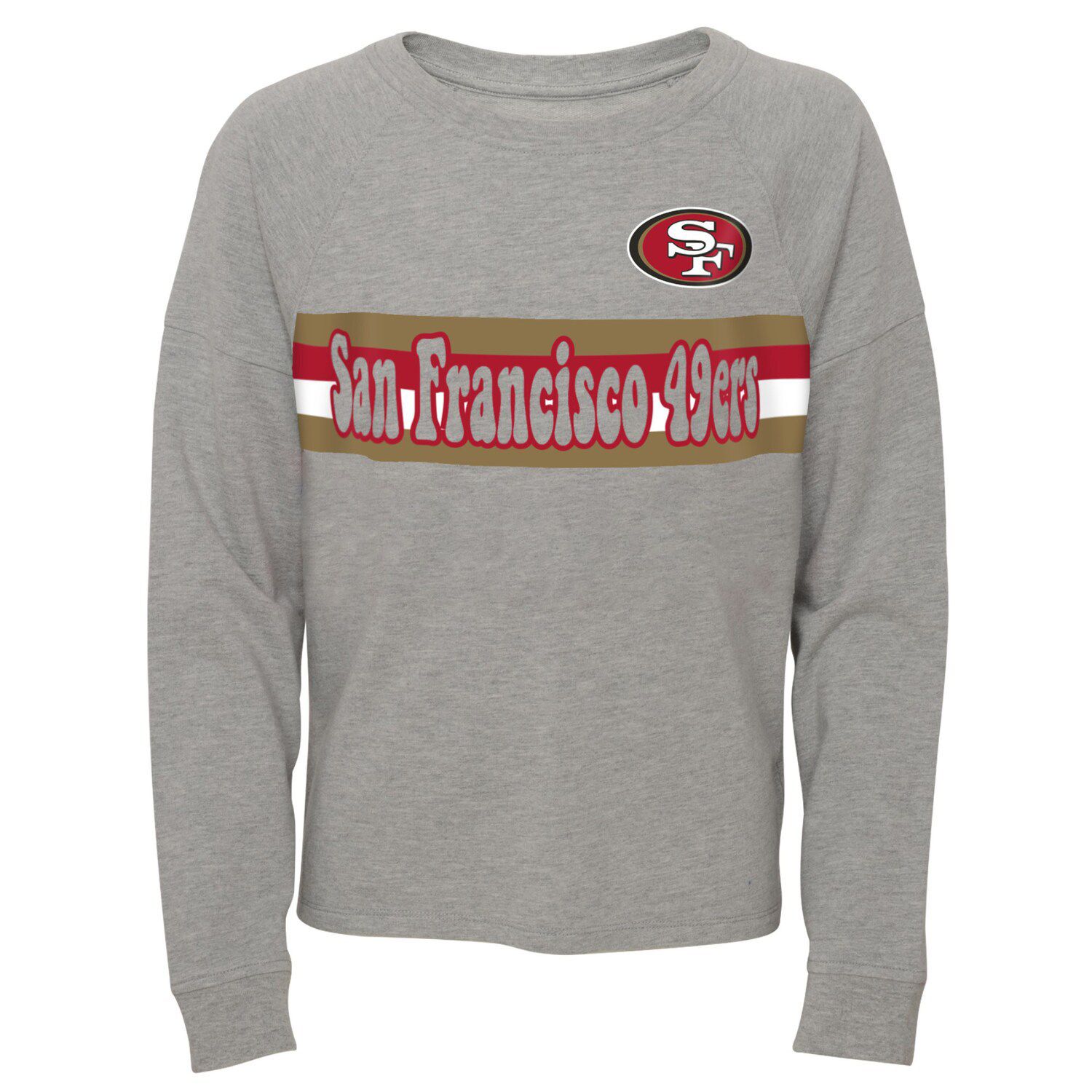 Men's Refried Apparel Black San Francisco 49ers Angle Long