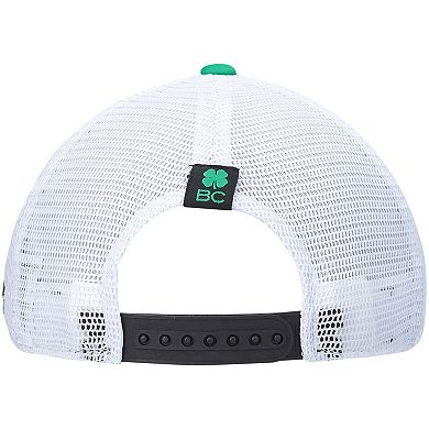 Men's Kelly Green North Dakota Motto Trucker Snapback Hat