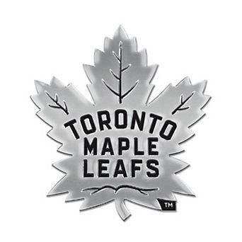 WinCraft Toronto Maple Leafs Team Chrome Car Emblem