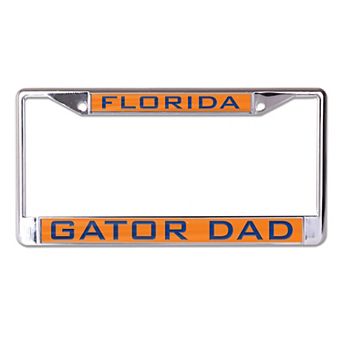 WinCraft Florida Gators S/L Dad License Plate Frame