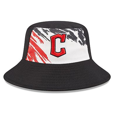 Men's New Era Navy Cleveland Guardians 2022 4th of July Bucket Hat