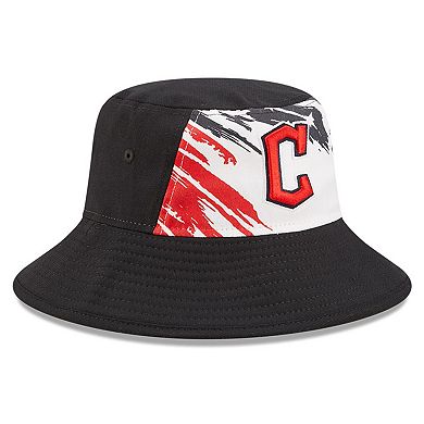 Men's New Era Navy Cleveland Guardians 2022 4th of July Bucket Hat