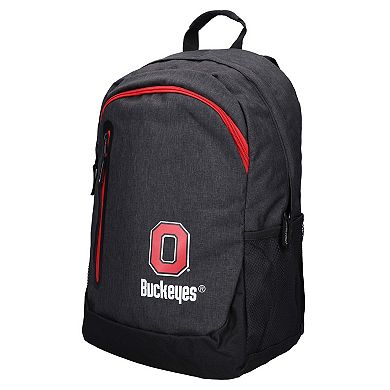 Youth FOCO Black Ohio State Buckeyes Bold Color Backpack