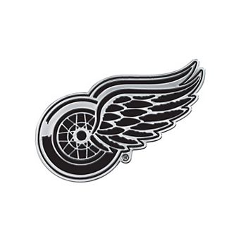 WinCraft Detroit Red Wings Team Chrome Car Emblem