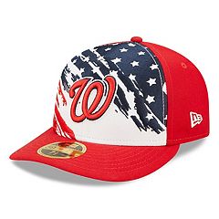 New Era Men's Washington Nationals 59Fifty Alternate Navy Low Crown Fitted  Hat