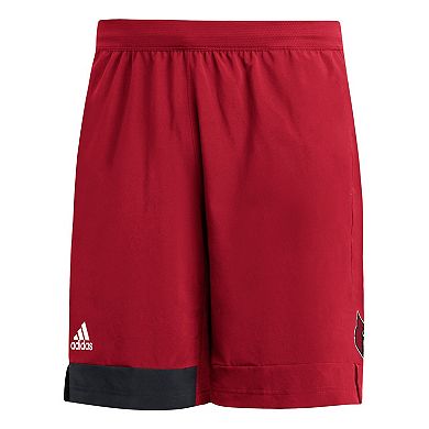 Men's adidas Red Louisville Cardinals Training Shorts