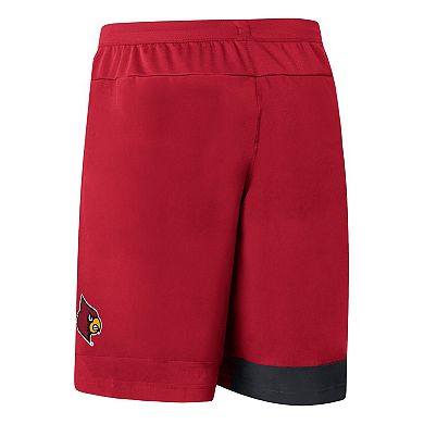 Men's adidas Red Louisville Cardinals Training Shorts