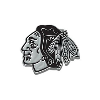 WinCraft Chicago Blackhawks Team Chrome Car Emblem