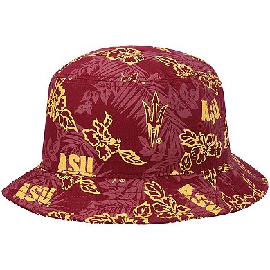 Men's Reyn Spooner Maroon Arizona State Sun Devils Floral Bucket Hat