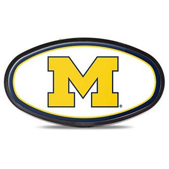WinCraft Michigan Wolverines Oval Color-Covered Hitch Cover