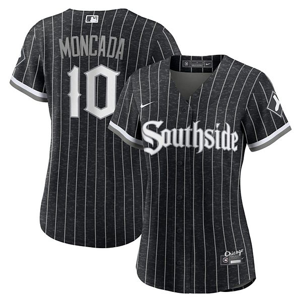 Top-selling Item] Chicago White Sox Yoan Moncada 10 Men's Gray