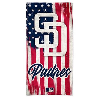 WinCraft San Diego Padres 60'' x 30'' Patriotic Spectra Beach Towel