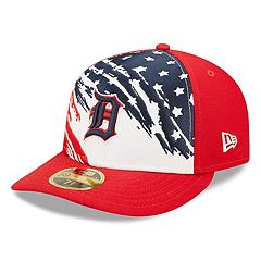 Detroit Tigers New Era 2023 July 4th 9FIFTY Snapback Hat - Scarlet Adjustable