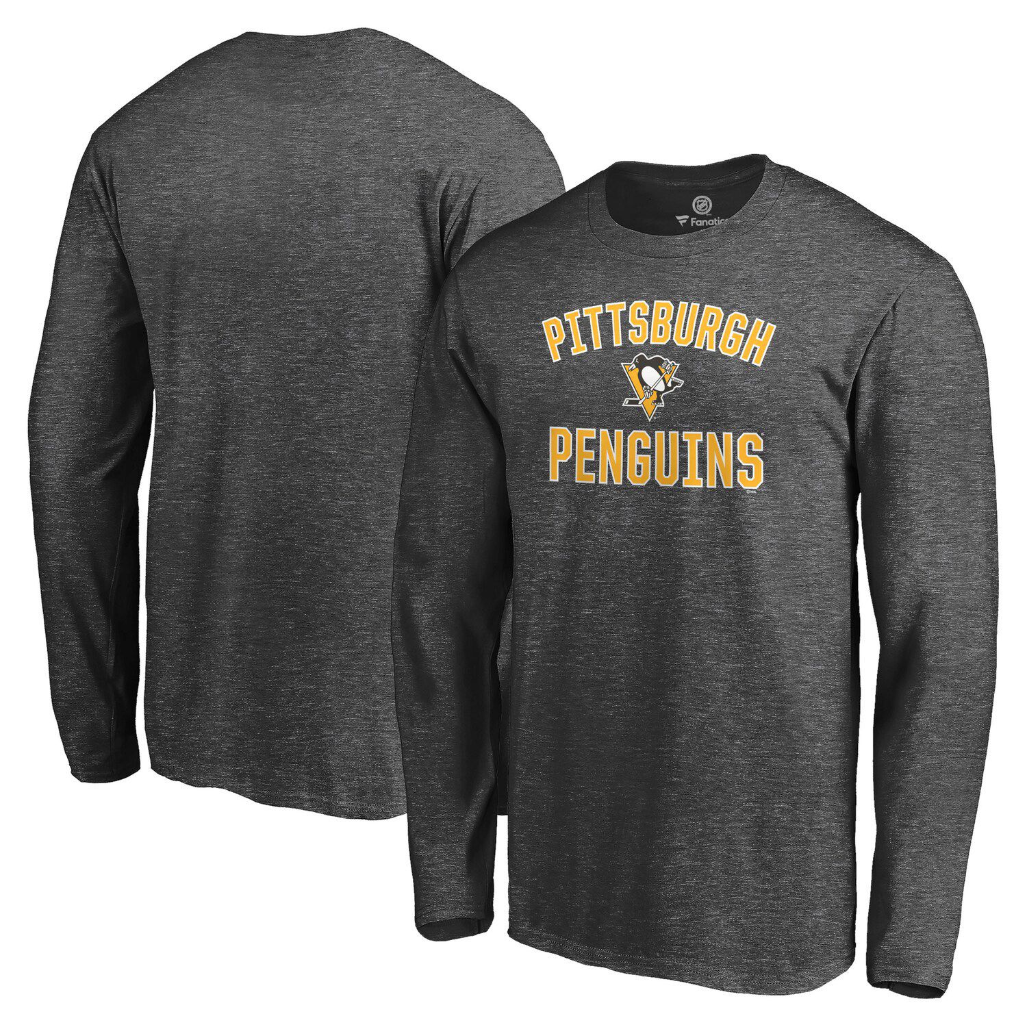 Pittsburgh Steelers Throwback Collection Crewneck (Grey) - Yinzers