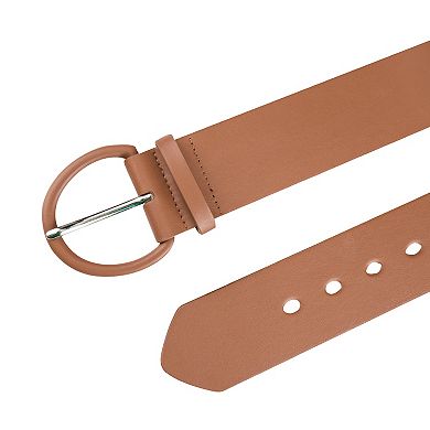 Women's LC Lauren Conrad Wide Covered Buckle Dress Belt in Regular & Plus