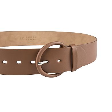 Women's LC Lauren Conrad Wide Covered Buckle Dress Belt in Regular & Plus