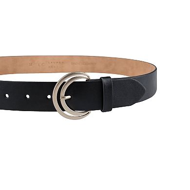 Women's LC Lauren Conrad Crescent Cut-Out Retro Buckle Belt in Regular ...