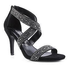 Black Strappy Heels Kohl s