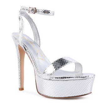 London Rag Sweetheart Women's Platform High Heel Sandals