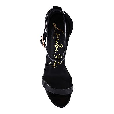 London Rag My Mains Women's Platform Stiletto Dress Sandals