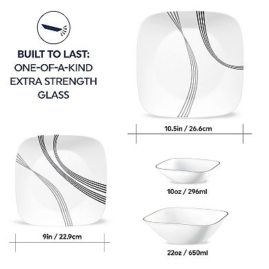 Corelle Urban Arc 16-pc. Dinnerware Set
