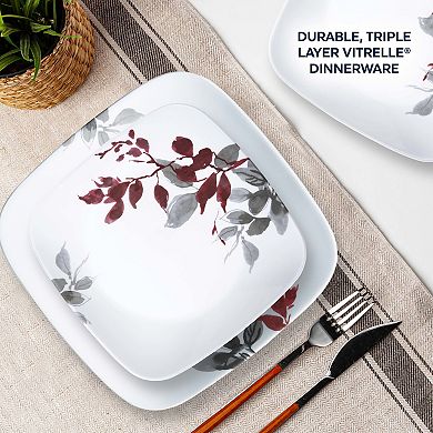 Corelle Kyoto Leaves 16-pc. Dinnerware Set