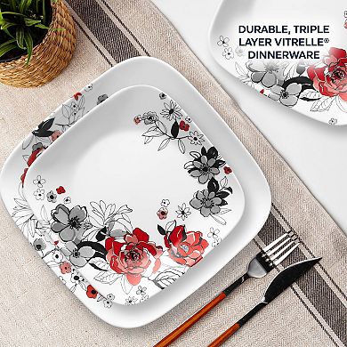 Corelle Chelsea Rose 16-pc. Dinnerware Set