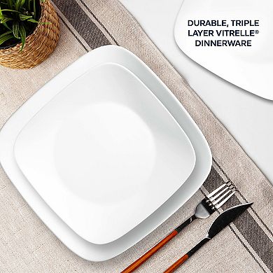 Corelle Vivid White 16-pc. Dinnerware Set