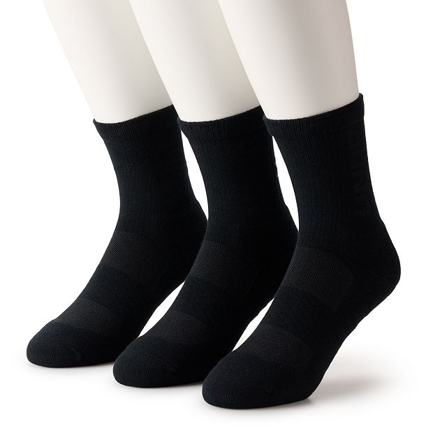 Under Armour Socks - Adult UA Elevated Crew 3PK