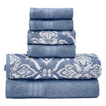 Modern Threads 6 pc Amaris Jacquard Towel Set