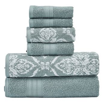 Modern Threads 6 pc Amaris Jacquard Towel Set