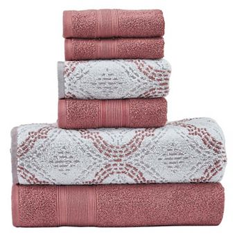 Modern Threads 6 pc Capri Jacquard Towel Set