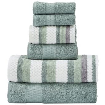 Modern Threads 6 pc Pax Jacquard Towel Set
