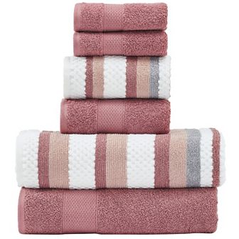 Modern Threads 6 pc Pax Jacquard Towel Set