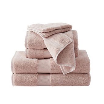 Brooklyn Loom Solid Turkish Cotton 6 pc Towel Set