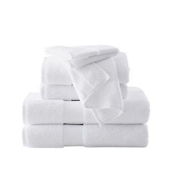 Brooklyn Loom Solid Turkish Cotton 6 pc Towel Set