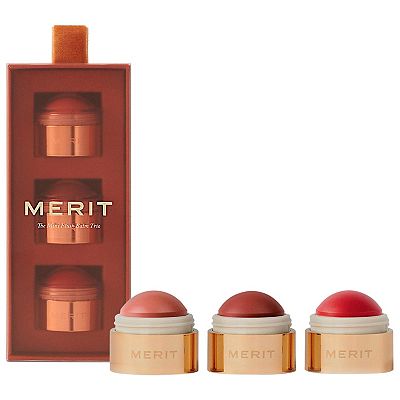 MERIT Mini Flush Balm Cream Blush Set