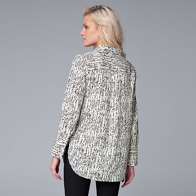 Women's Simply Vera Vera Wang Tunic Blouse