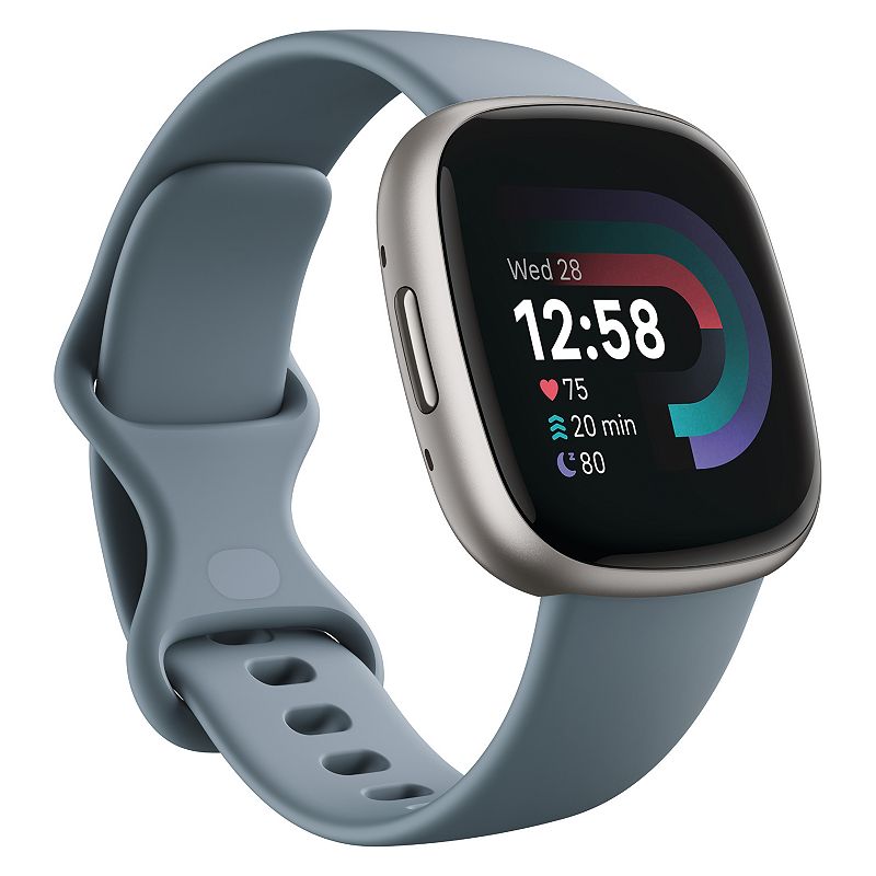70395195 Fitbit Versa 4 Fitness Smartwatch, Blue sku 70395195