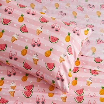 Sweet Home Collection Sweet Summer Fun Kids Sheet Set