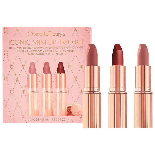 statistieken schoner Tub Charlotte Tilbury Mini Iconic Matte Revolution Lip Trio Set