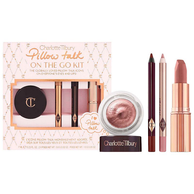Pillow Talk on the Go Eye and Lip Set, Multicolor