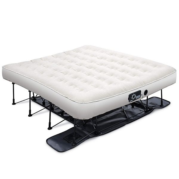 Ivation EZBed, King Air Mattress with Built In Pump, Easy Inflatable