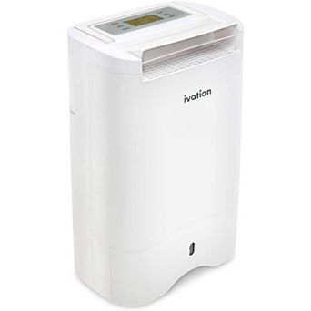 Ivation 19 Pint Desiccant Dehumidifier with Continuous Drain Hose