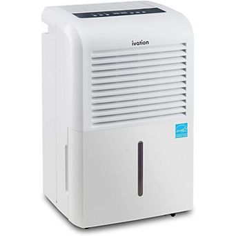 Ivation 4,500 Sq Ft Energy Star Dehumidifier With Built-In 16W Pump And LCD Display