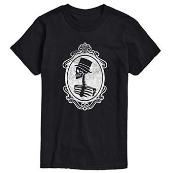 Big & Tall Victorian Skeleton Man Tee