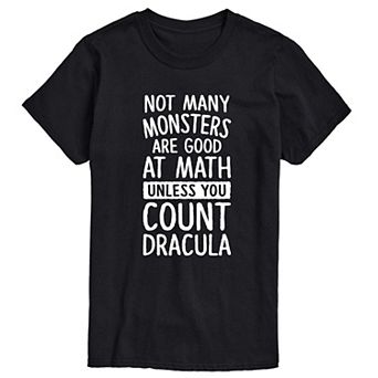 Big & Tall Unless You Count Dracula Tee