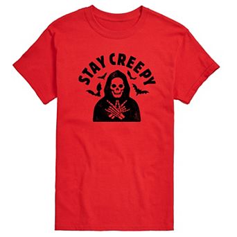 Big & Tall Stay Creepy Skeleton Tee