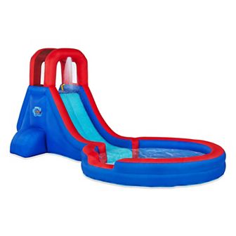 Sunny & Fun Inflatable Water Slide & Blow up Pool, Child Water Park for Backyard