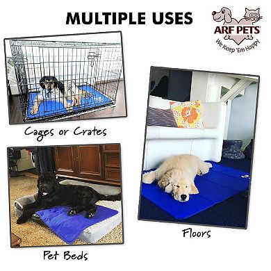Arf Pets Self Cooling Mat For Dogs, Pet Beds For Pets 15.7 x 11.8